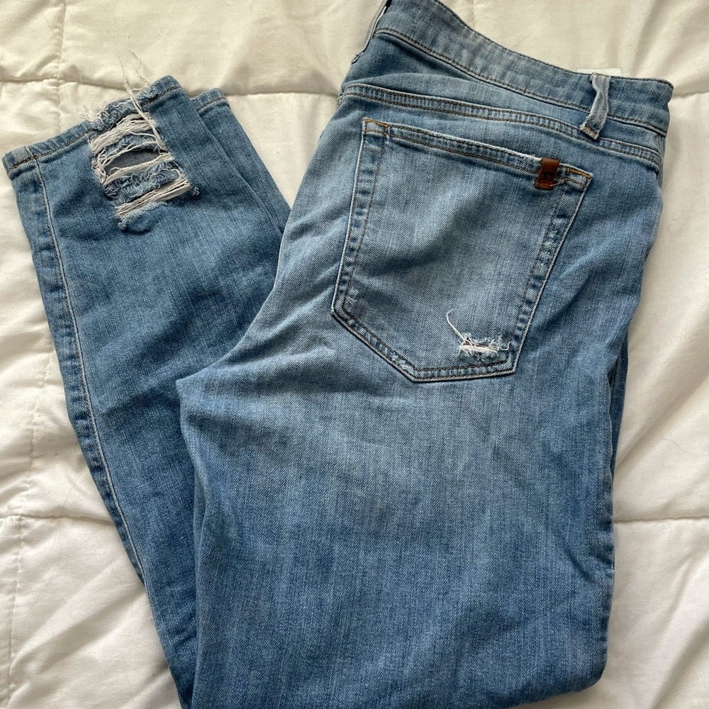 Joe’s Jeans High-Rise Crop Straight Leg